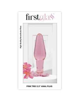 First Glass Trei Butt Plug S