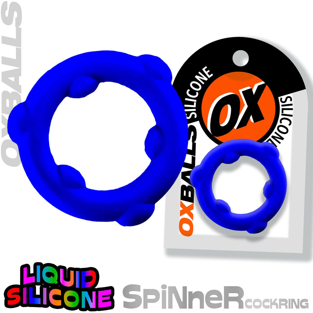 Spinner Single Silicone Ring - Glacier Silicone Default Title