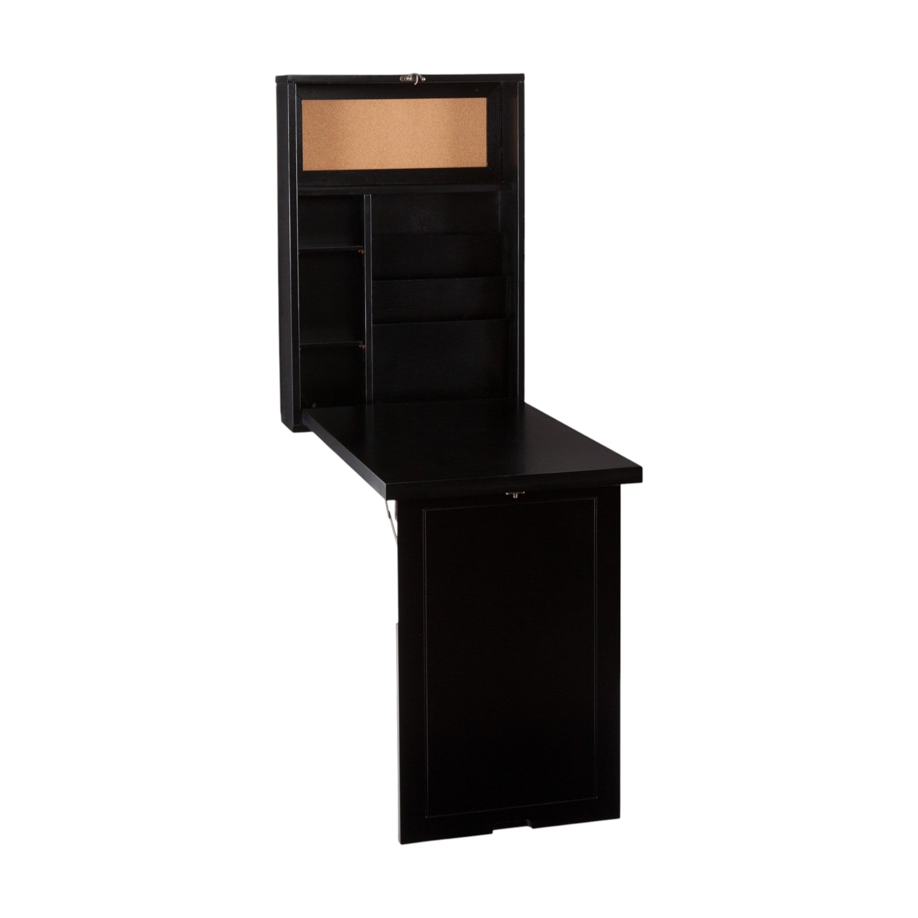 22" Black Secretary Desk - Office
