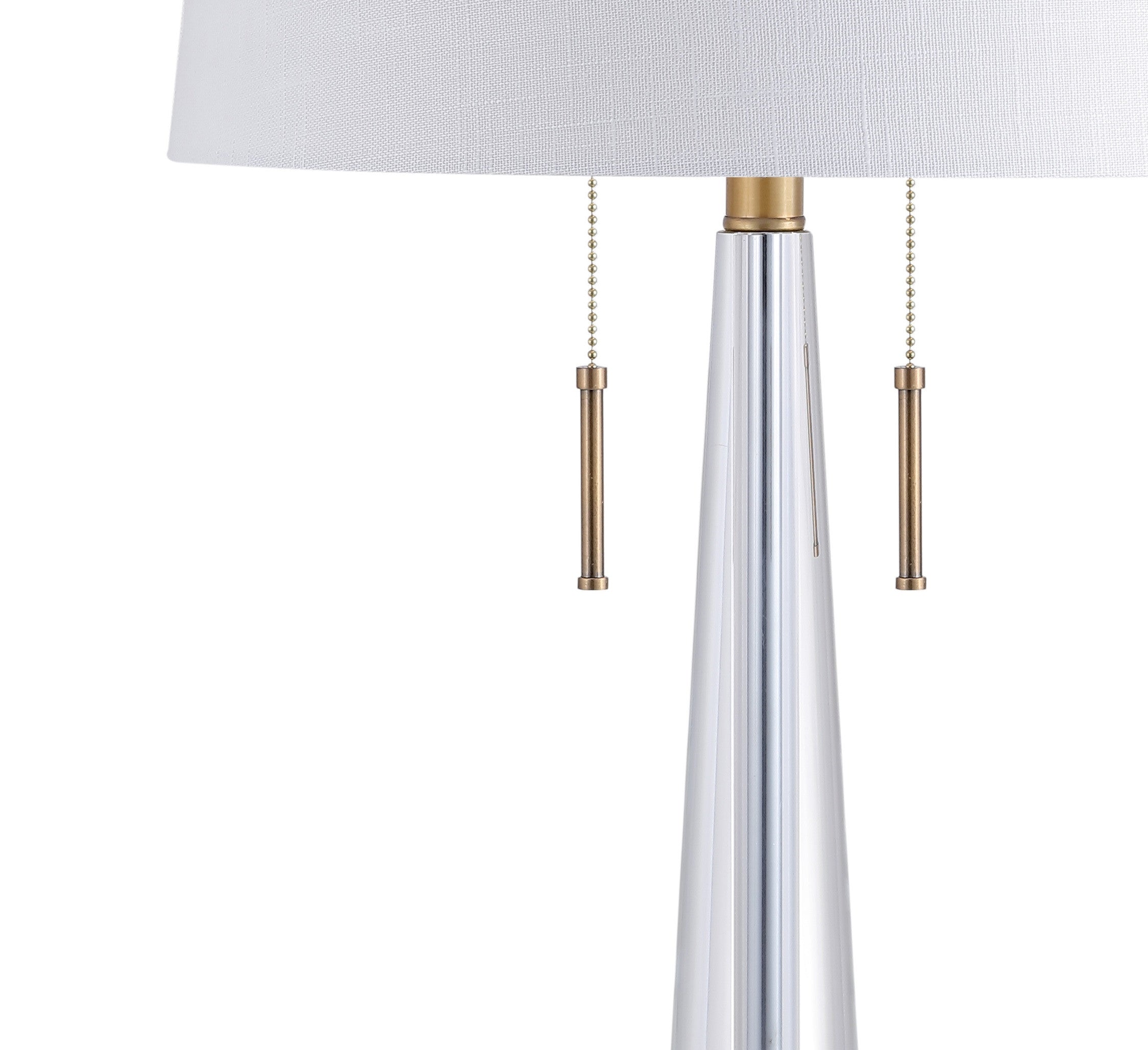 30" Gold Novelty Table Lamp With Empire Shade - Lighting