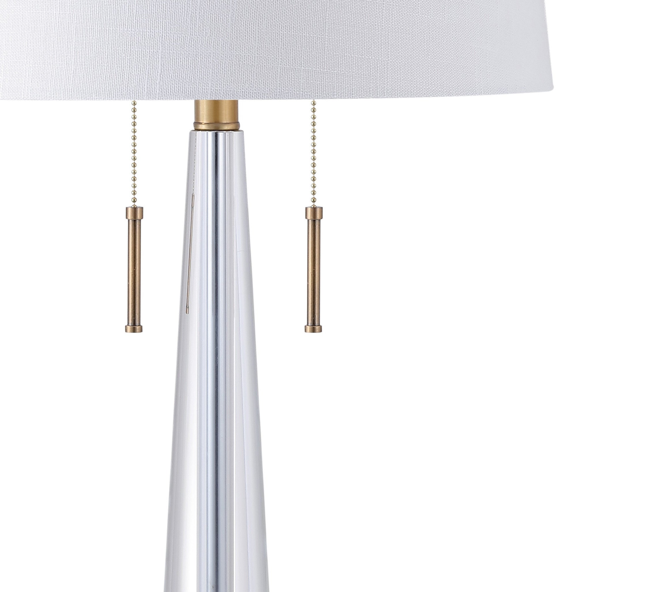 30" Gold Novelty Table Lamp With Empire Shade - Lighting