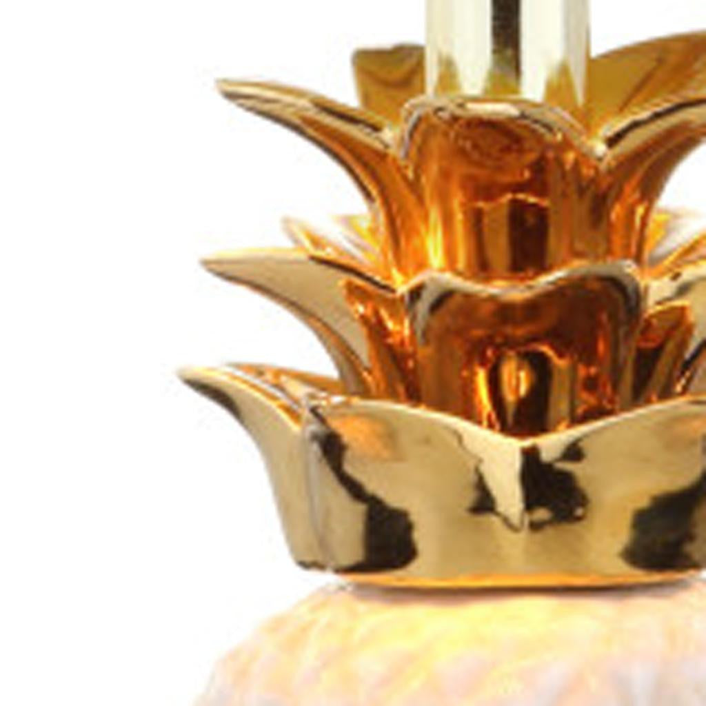 23" Clear Novelty Table Lamp With Drum Shade - Lighting