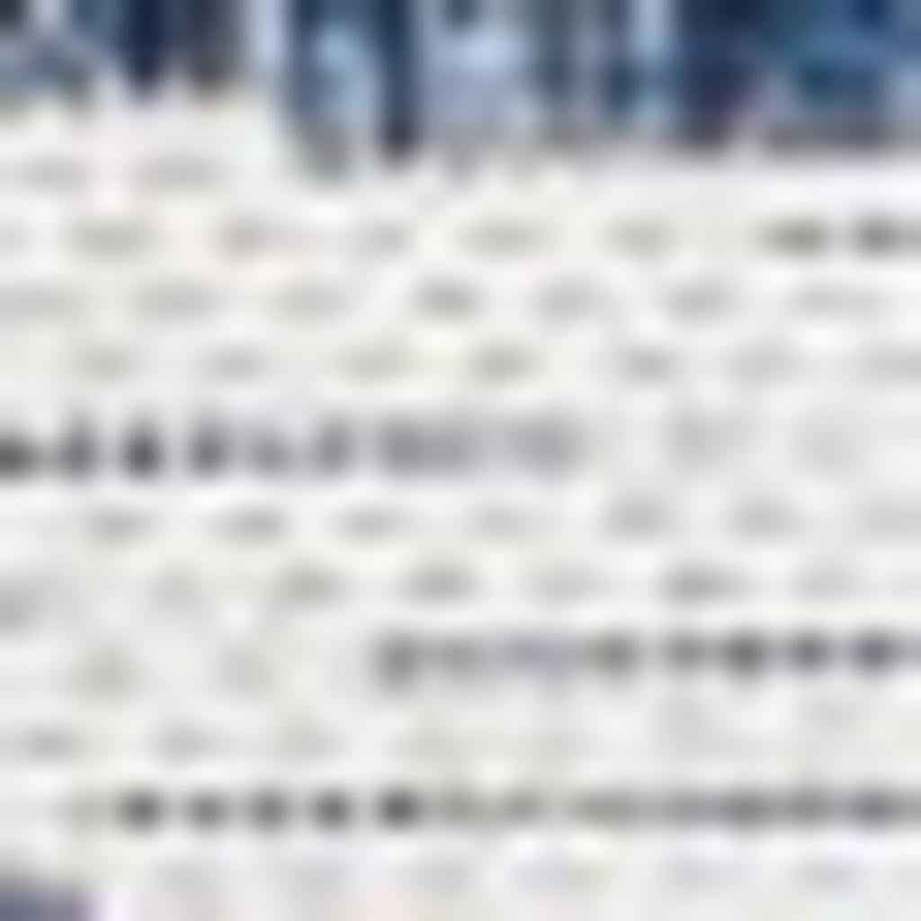 9' X 12' Blue And Ivory Striped Indoor Outdoor Area Rug