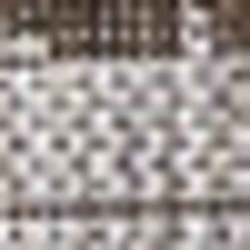 6' X 9' Beige And Brown Striped Indoor Outdoor Area Rug