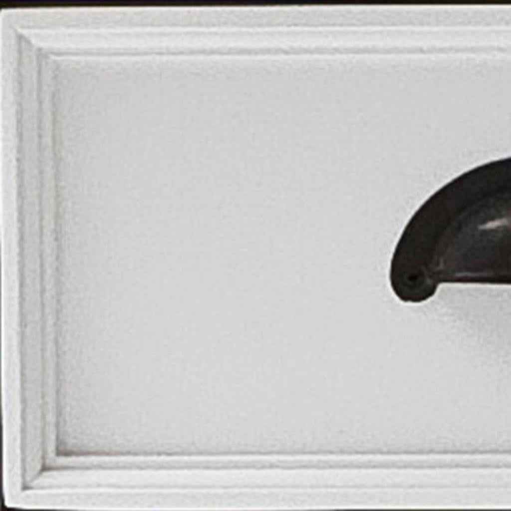 24" Solid Wood and Wood Nightstand