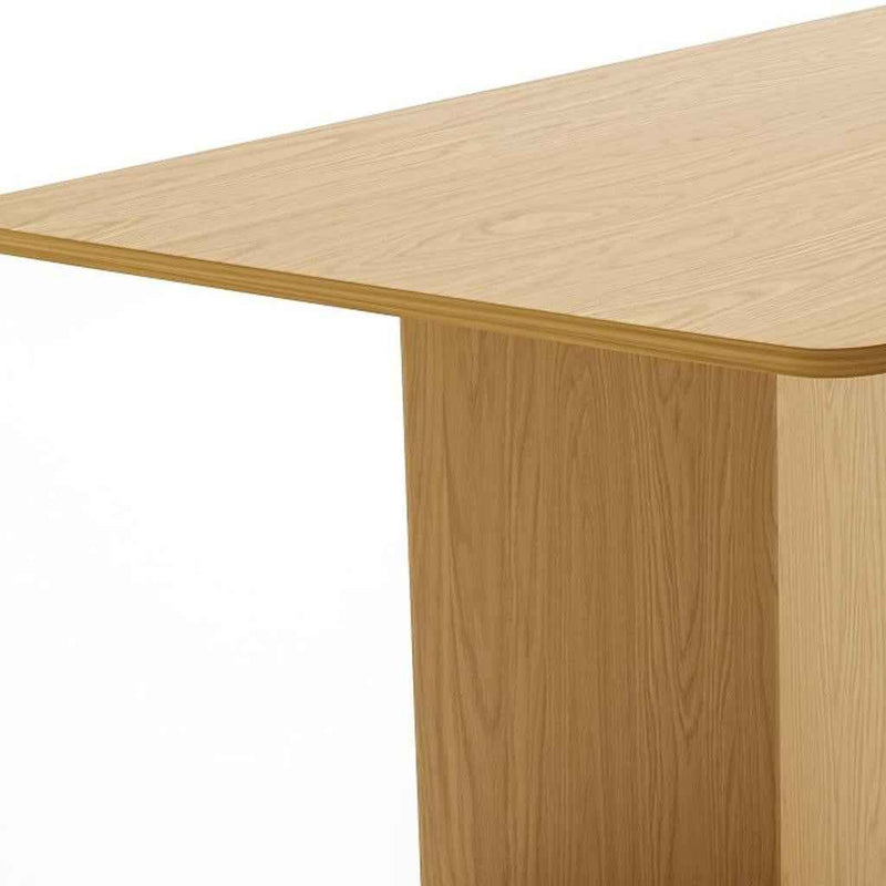 79" Unfinished Wood Square Bar Table