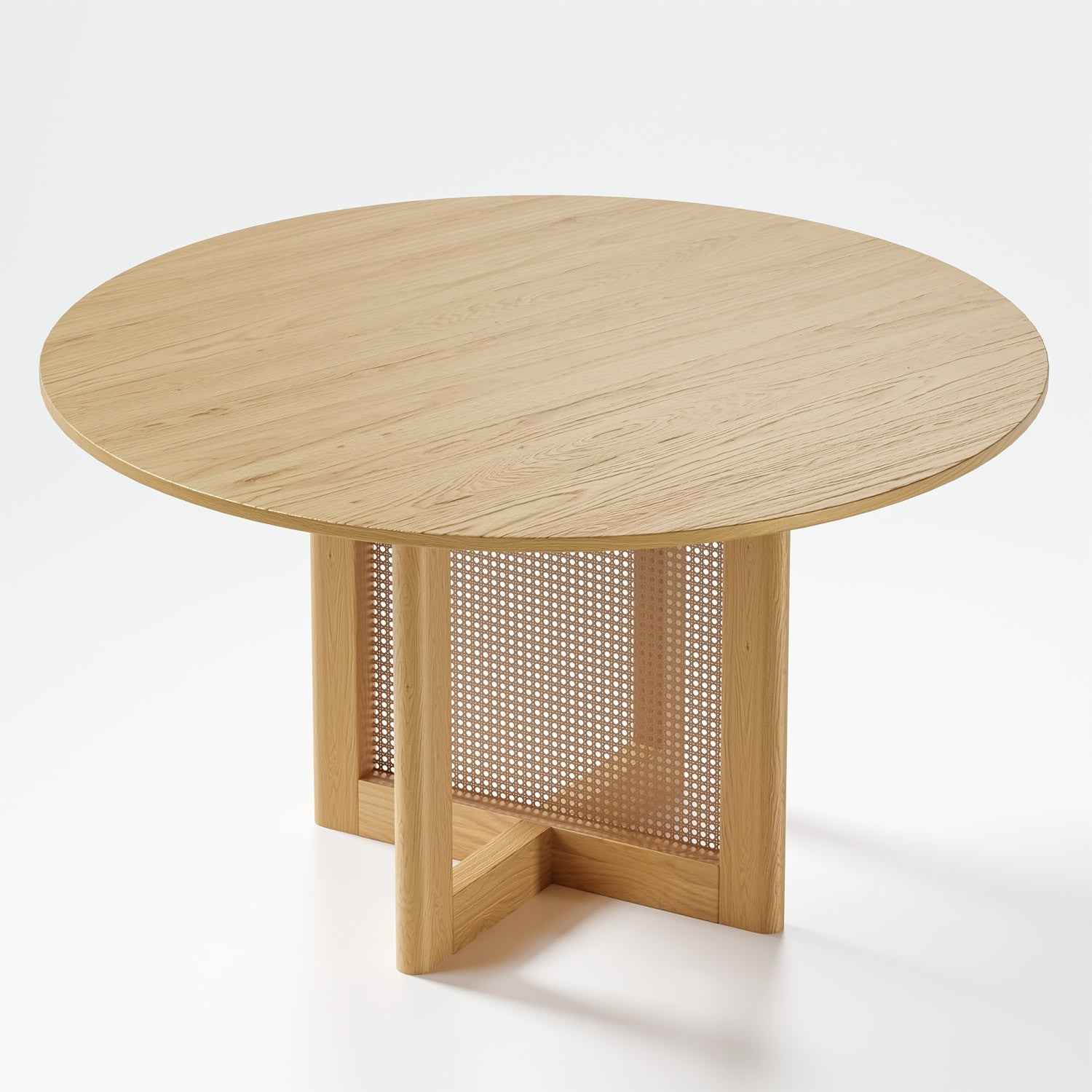 52" Unfinished Wood Rounded Bar Table