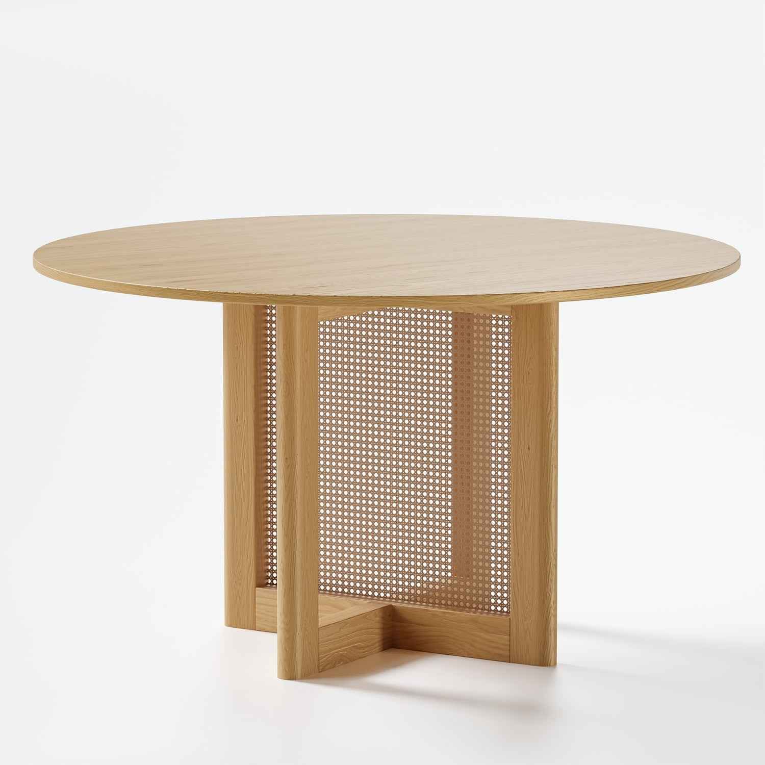 52" Unfinished Wood Rounded Bar Table