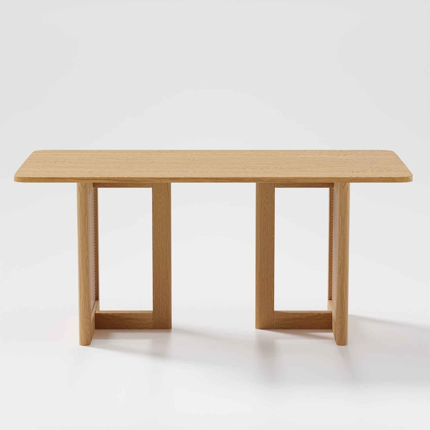 67" Unfinished Wood Square Bar Table