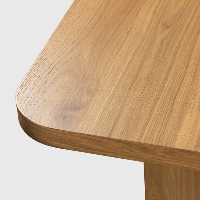 67" Unfinished Wood Square Bar Table