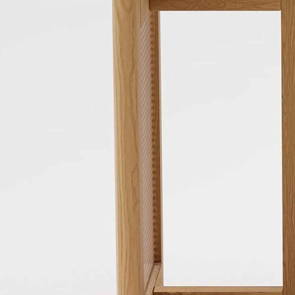 67" Unfinished Wood Square Bar Table