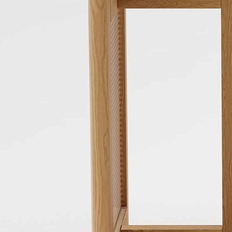 67" Unfinished Wood Square Bar Table