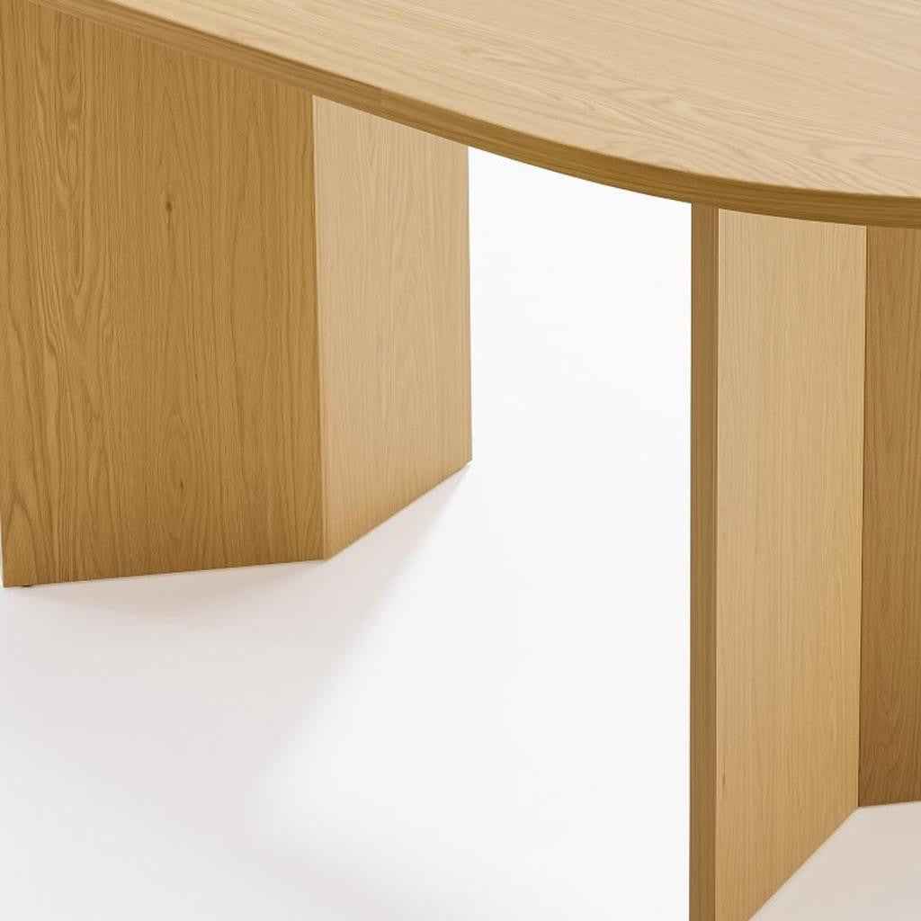 67" Unfinished Wood Oval Bar Table