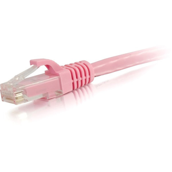 C2G 6in Cat6 Snagless Unshielded (UTP) Network Patch Cable - Pink - GreatEagleInc