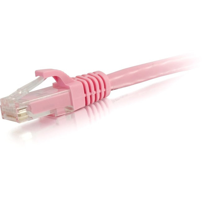 C2G 6in Cat6 Snagless Unshielded (UTP) Network Patch Cable - Pink - GreatEagleInc