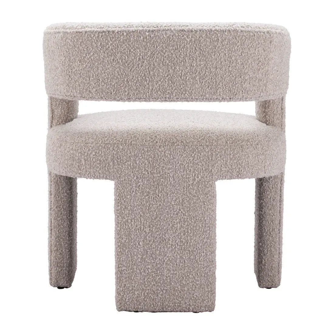 27" Beige Faux Shearling And Upholstered Arm Chair Homeroots Living Room