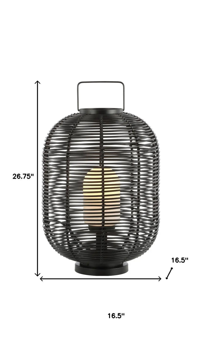 27" Black Novelty Lantern Homeroots Lighting