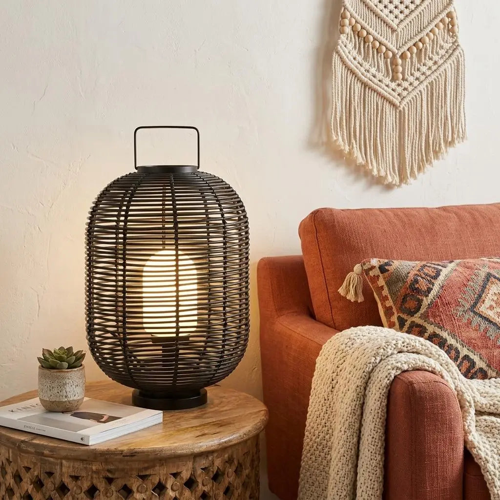 27" Black Novelty Lantern Homeroots Lighting