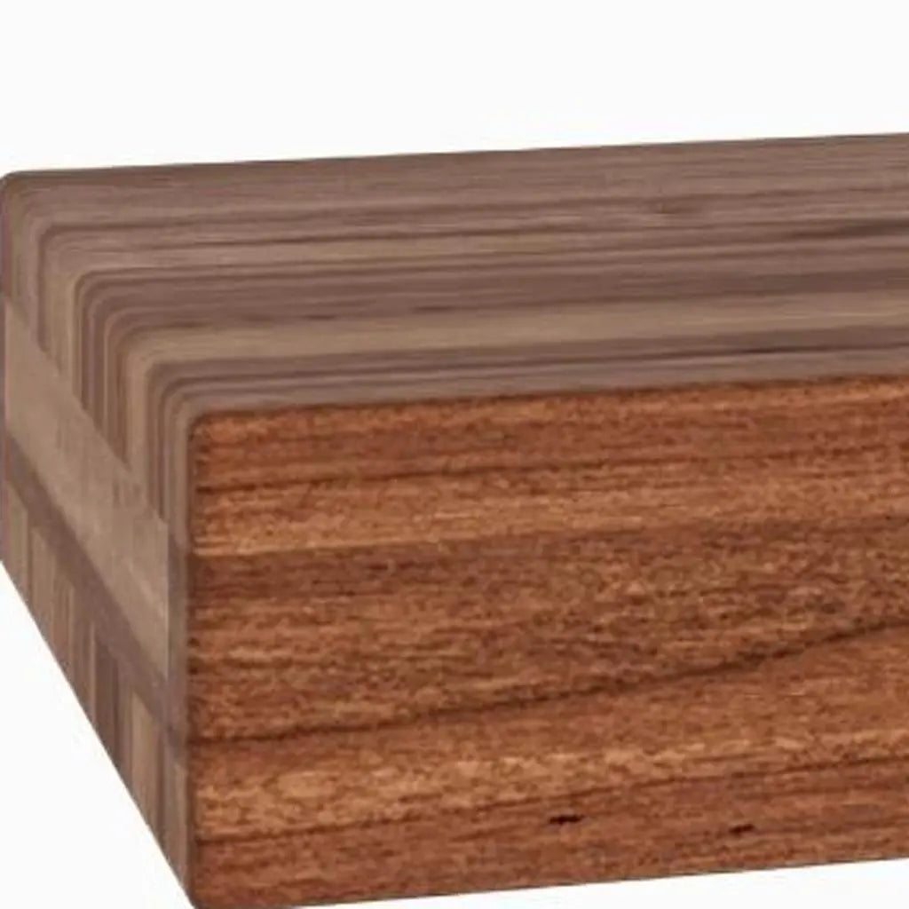 27" Brown Wood Wall Mounted Floating Shelf Homeroots Organization
