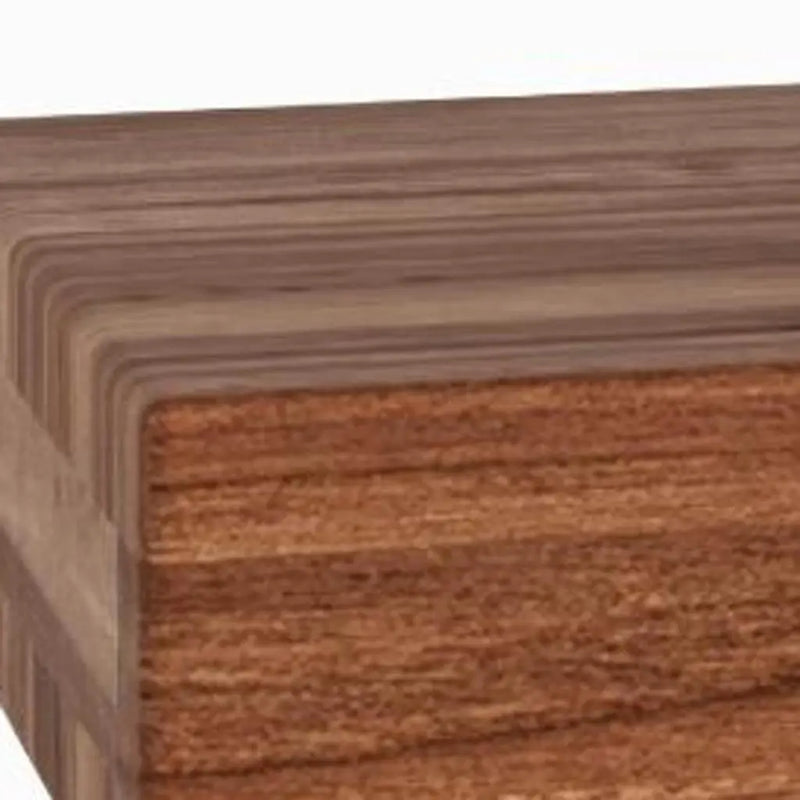 27" Brown Wood Wall Mounted Floating Shelf Homeroots Organization