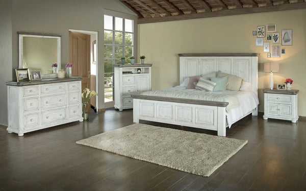 27" Ivory Solid Wood One Drawer Nightstand Homeroots Bed & Bath