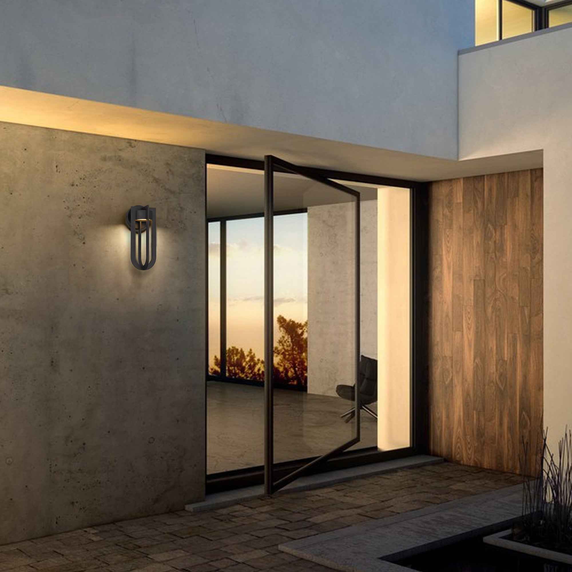 12" Bronze Metal Flush Mount