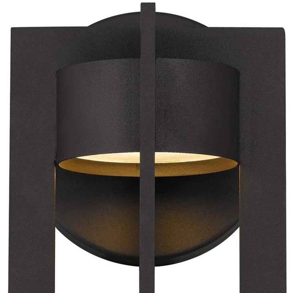 12" Bronze Metal Flush Mount