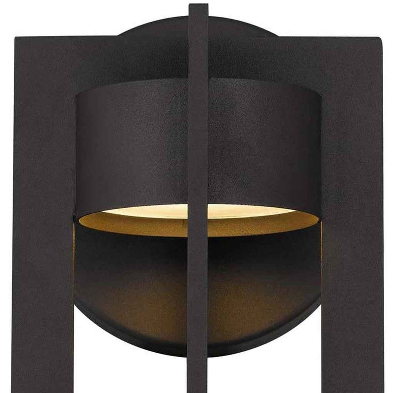 12" Bronze Metal Flush Mount