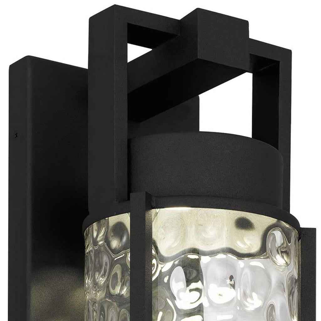 17" Black Metal Flush Mount