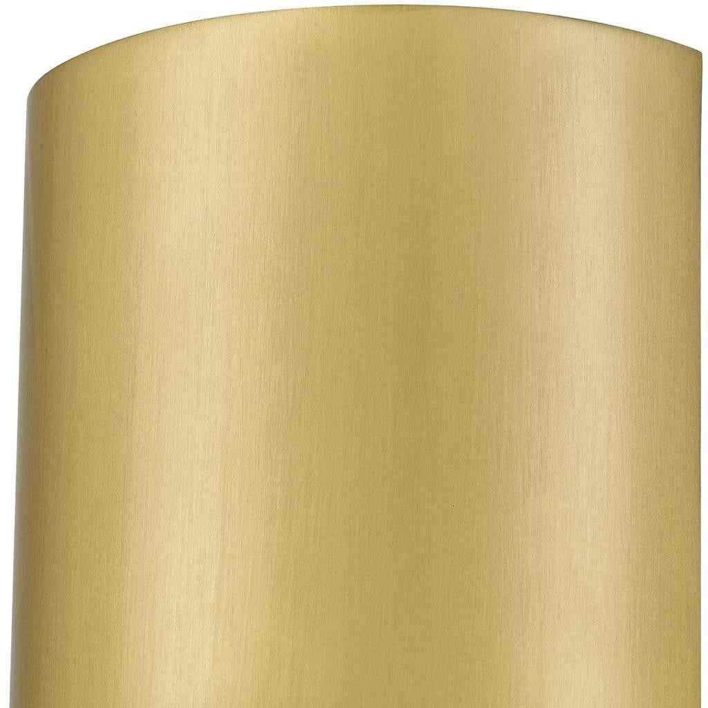 5" Brass Metal Flush Mount