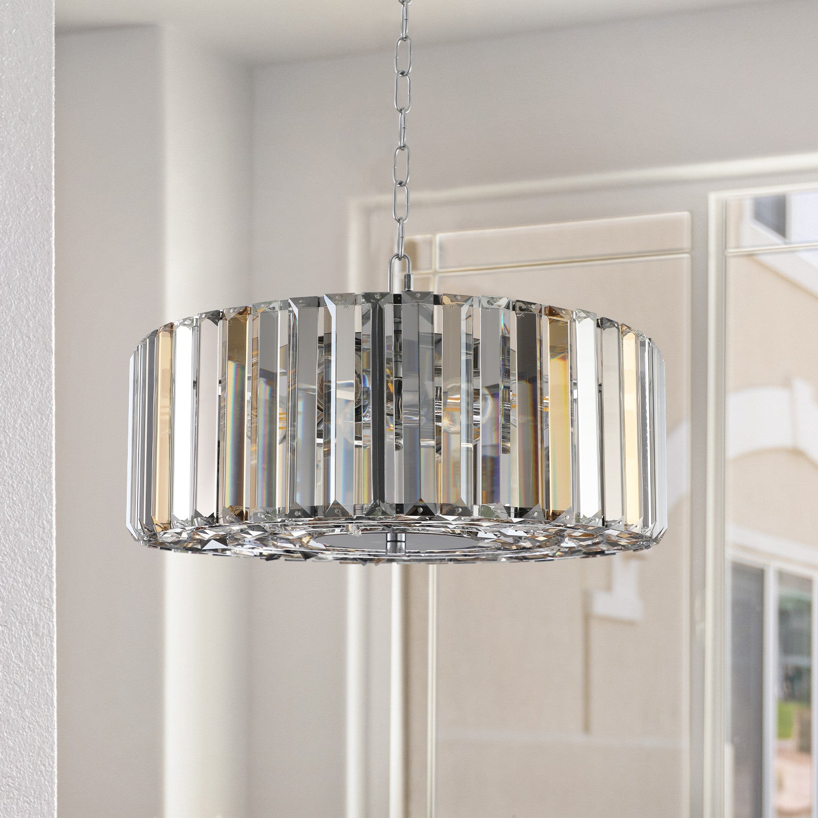 Clear Chandelier Crystal Ceiling Light
