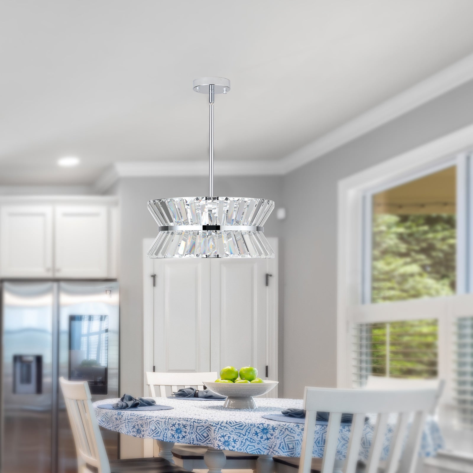 Clear Chandelier Crystal Ceiling Light