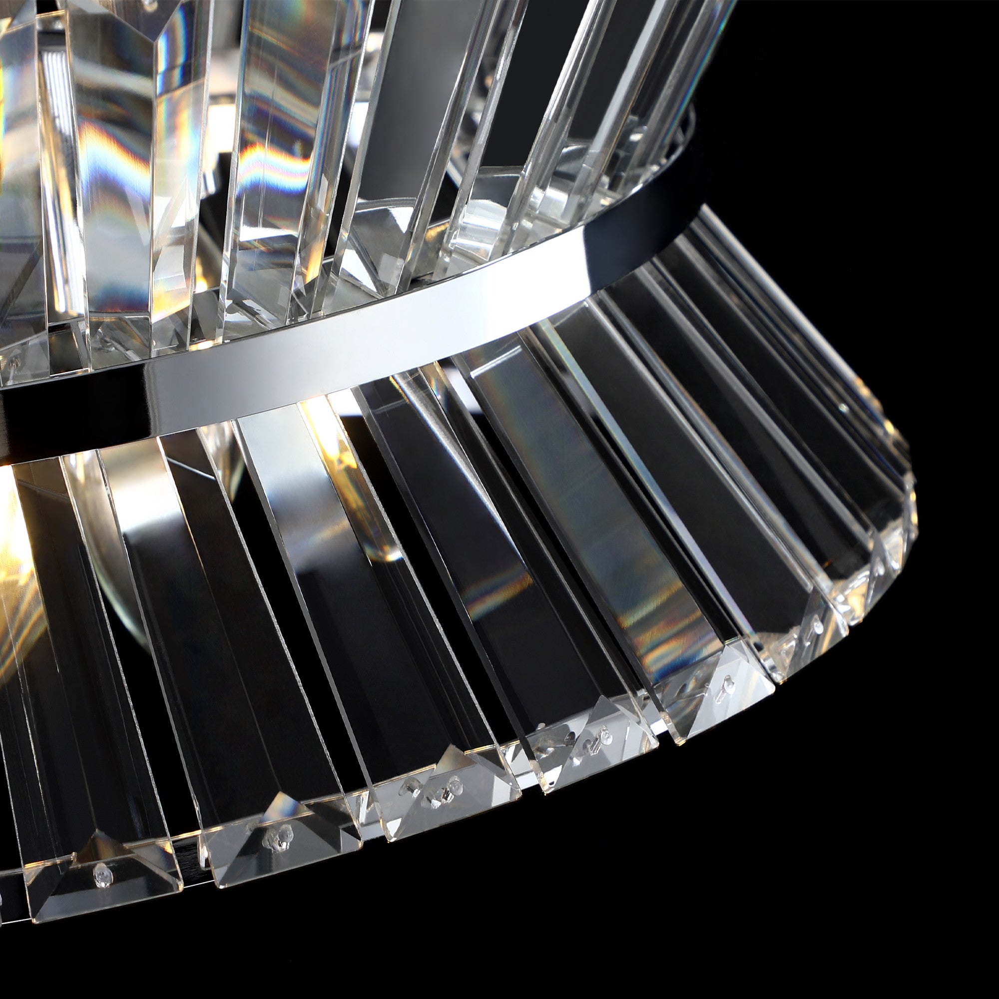 Clear Chandelier Crystal Ceiling Light