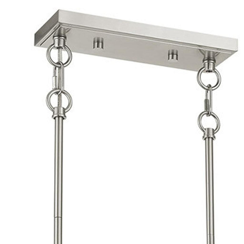 Ten Light Dimmable Chandelier With Shades