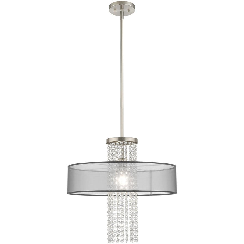 Dimmable Chandelier With Shades
