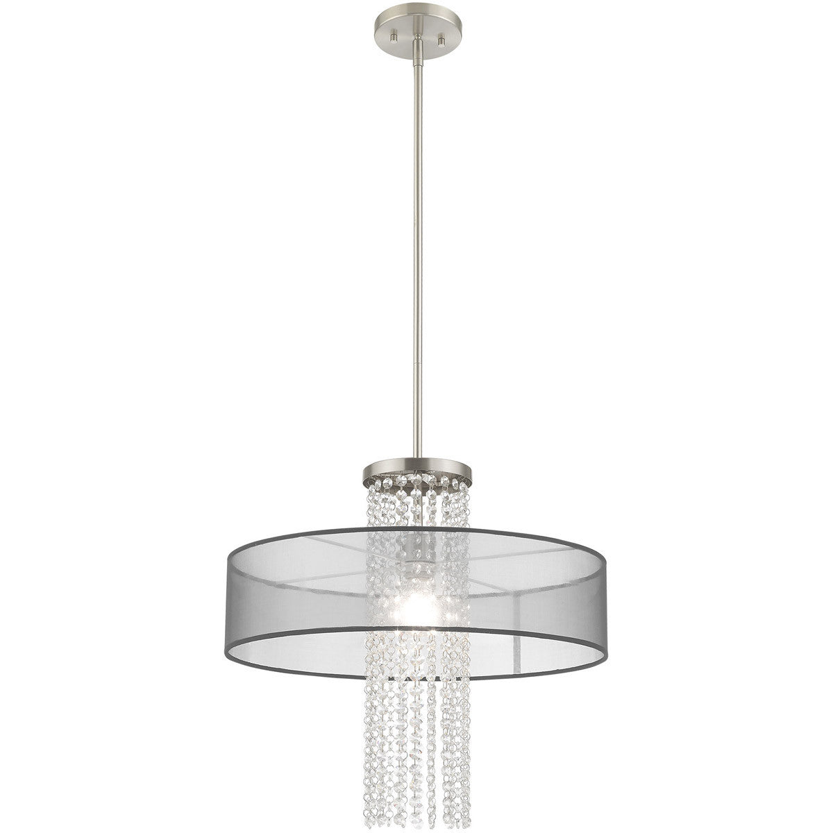 Dimmable Chandelier With Shades