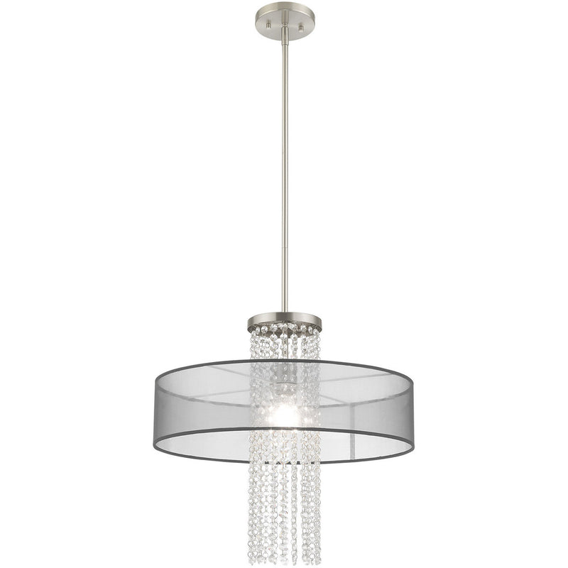 Dimmable Chandelier With Shades