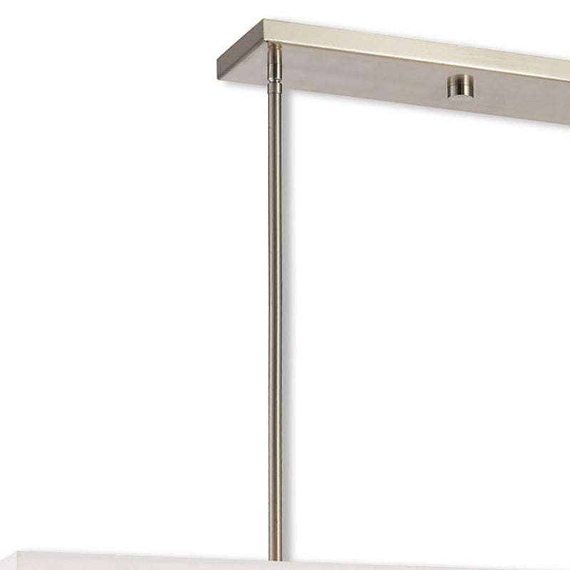 Four Light Dimmable Chandelier With Shades