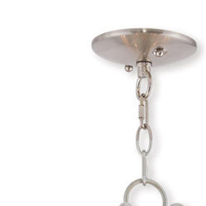 Multi Light Dimmable Chandelier With Shades