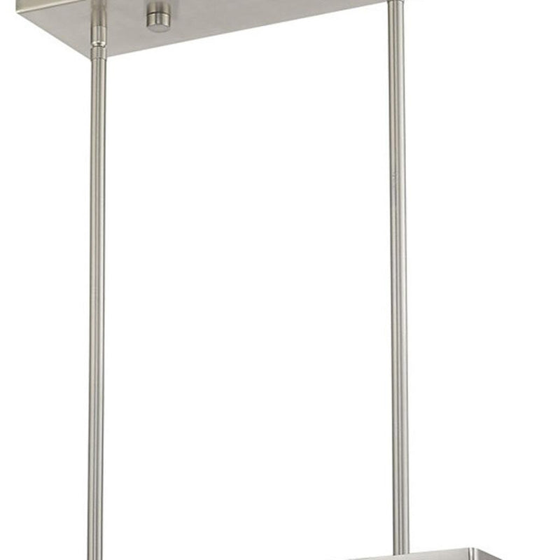 Three Light Dimmable Chandelier With Shades