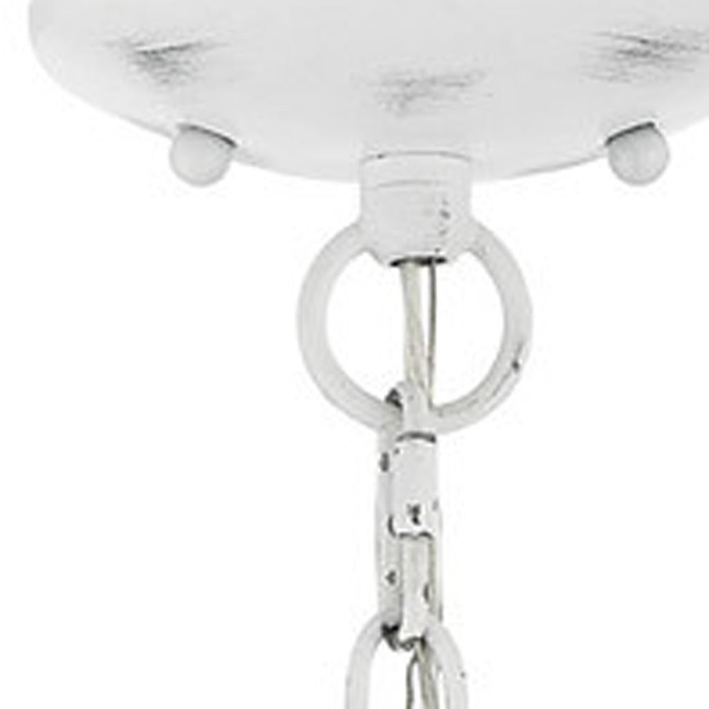 Three Light Dimmable Chandelier With Shades