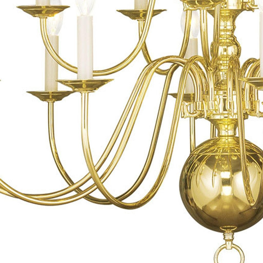Multi Light Dimmable Chandelier With Shades