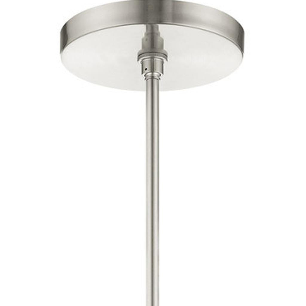 Three Light Dimmable Chandelier With Shades