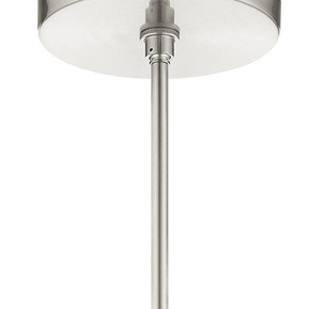 Three Light Dimmable Chandelier With Shades