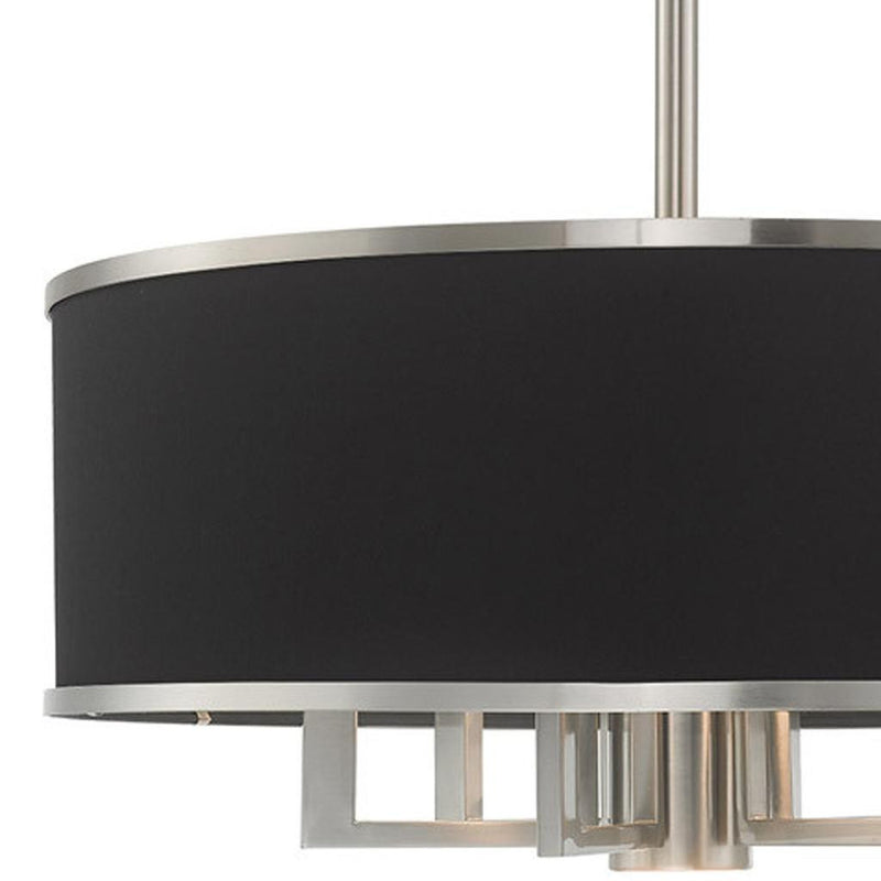 Seven Light Dimmable Chandelier With Shades