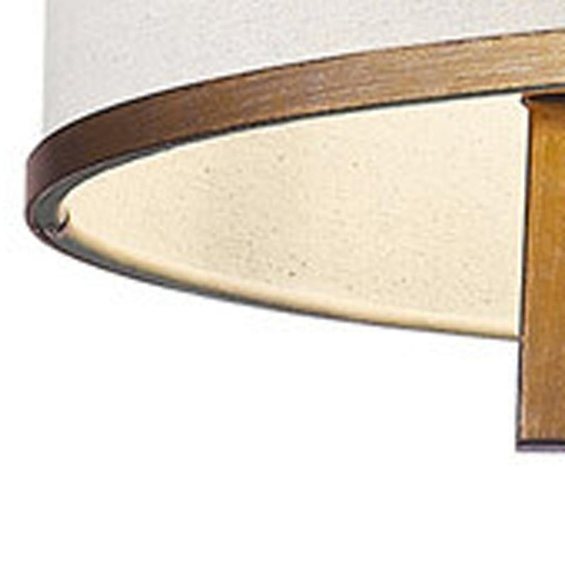 Seven Light Dimmable Chandelier With Shades