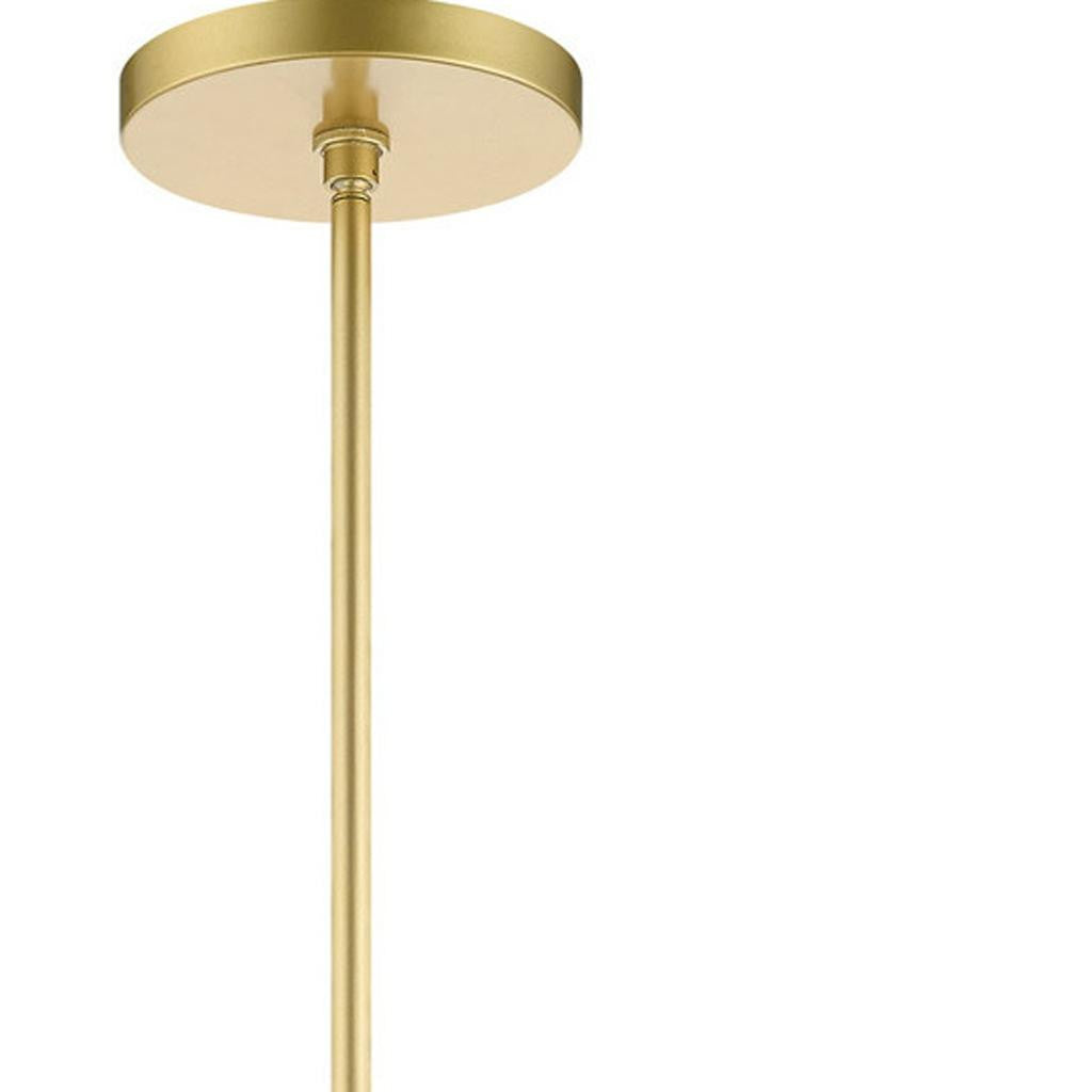 Five Light Dimmable Chandelier With Shades