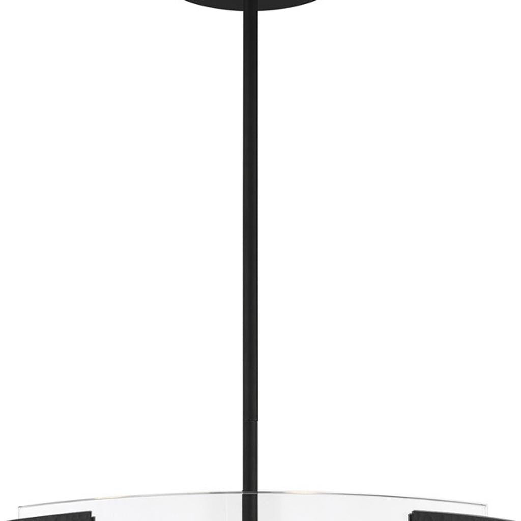 Seven Light Dimmable Chandelier With Shades