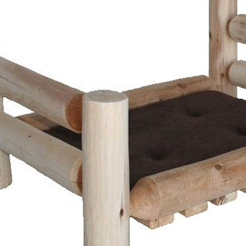 20" X 48" Natural Solid Wood Pet Bed Frame - GreatEagleInc
