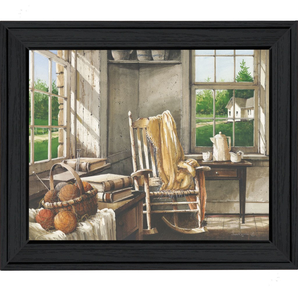 Corner Comforts Black Framed Print Wall Art - Home Decor